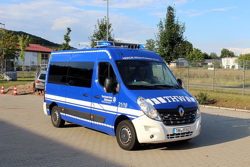 THW OV Witzenhausen: Zugtrupp-Mannschaftstransportwagen (MTW ZTr)