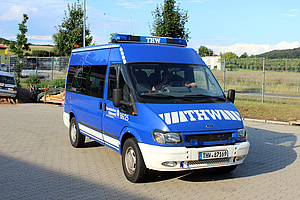 Mannschaftstransportwagen (MTW) des Ortsverbandes Witzenhausen